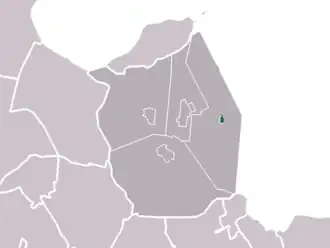 Kaart van Kreileroord