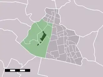 Kaart van Assendelft