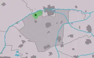 Kaart van Sijbrandahuis