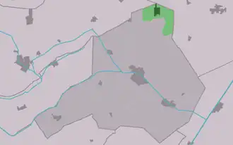 Locatie Haulerwijk in de gemeente Ooststellingwerf