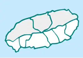 Kaart van Seogwipo-si