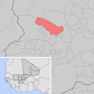 Kaart van Diganidougou