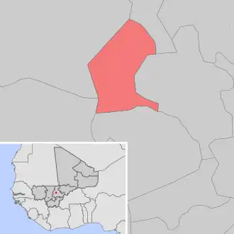 Kaart van Dougabougou