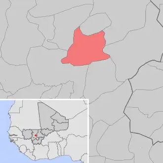 Kaart van Duguwolowula