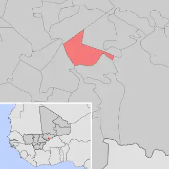 Kaart van Koporokendié Nâ