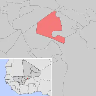 Kaart van Koporo Pen