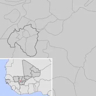 Kaart van N'Gabacoro