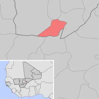 Kaart van Niansanarié