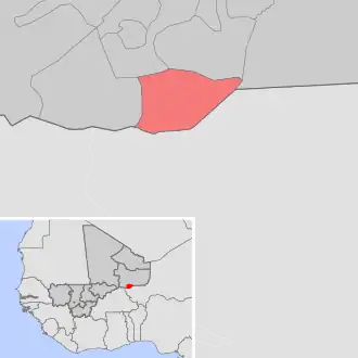 Kaart van Ouattagouna