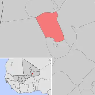 Kaart van Sony Aliber