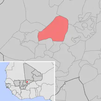 Kaart van Togoro Kotia