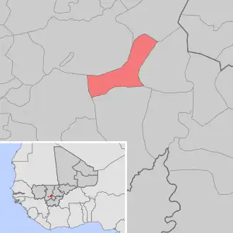 Kaart van Zan Coulibaly