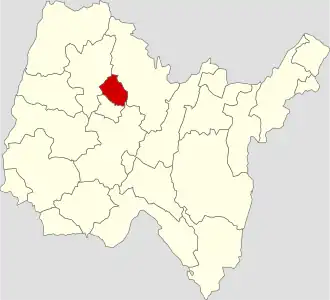 Locatie van het kanton