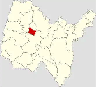 Locatie van het kanton