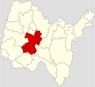 Locatie van het kanton