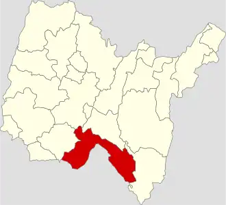 Locatie van het kanton