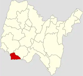 Locatie van het kanton