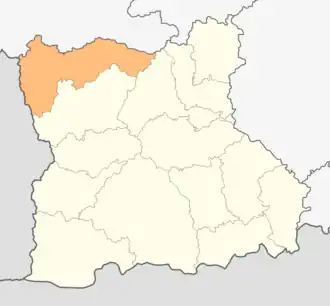 Kaart van Blagoëvgrad