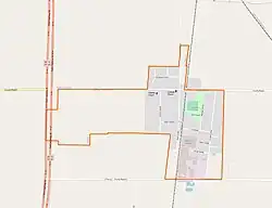 Kaart van Clyman, Wisconsin