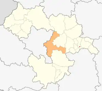 Kaart van Elin Pelin