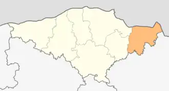 Kaart van Kajnardzja