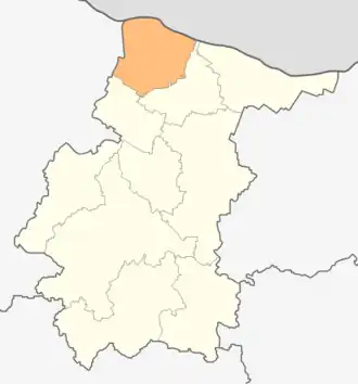 Kaart van Kozlodoeï