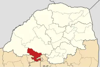 Ligging Bela Bela Local Municipality