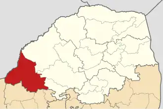 Ligging Thabazimbi Local Municipality