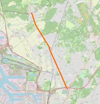 Gewestweg Merksem - Putte (grens NL)