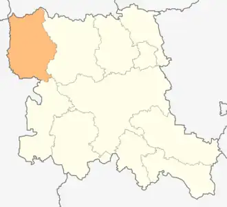 Kaart van Pavel Banja