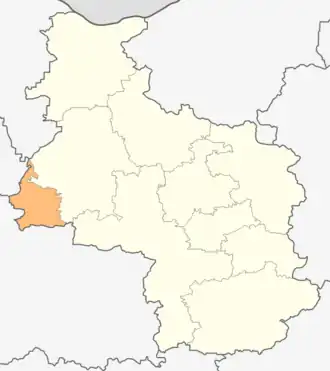 Kaart van Soechindol