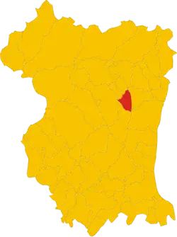 Locatie van Arba in Pordenone (PN)