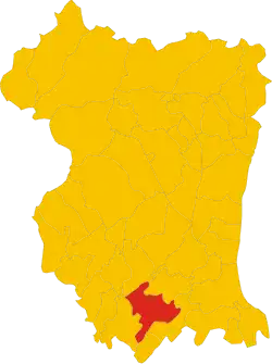 Locatie van Azzano Decimo in Pordenone (PN)