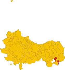 Locatie van Bompietro in Palermo (PA)