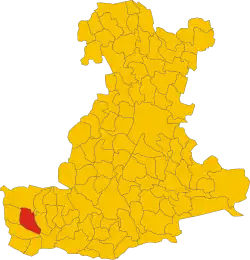 Locatie van Casale di Scodosia in Padua (PD)