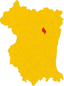 Locatie van Cavasso Nuovo in Pordenone (PN)