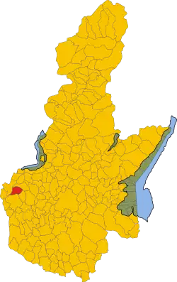 Locatie van Cologne in Brescia (BS)