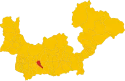 Locatie van Forcola in Sondrio (SO)