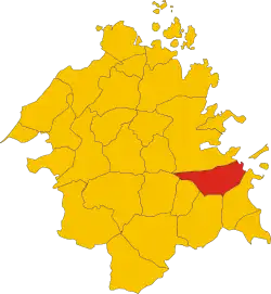 Locatie van Loiri Porto San Paolo in Olbia-Tempio (OT)