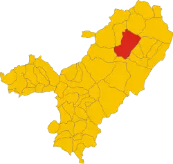 Locatie van Lula in Nuoro (NU)