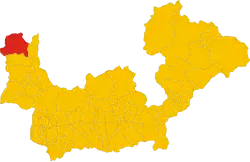 Locatie van Madesimo in Sondrio (SO)