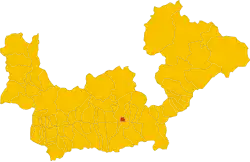 Locatie van Poggiridenti in Sondrio (SO)