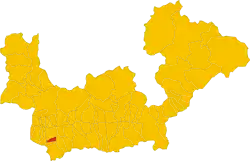 Locatie van Rasura in Sondrio (SO)