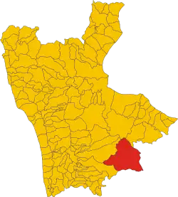 Locatie van San Giovanni in Fiore in Cosenza (CS)