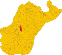 Locatie van Scido in Reggio Calabria (RC)