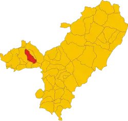 Locatie van Silanus in Nuoro (NU)