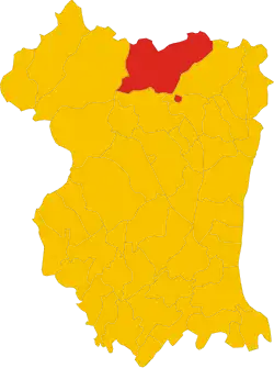 Locatie van Tramonti di Sopra in Pordenone (PN)