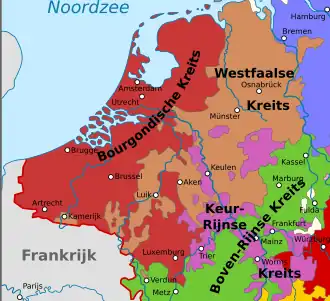 De Bourgondische Kreits na 1548