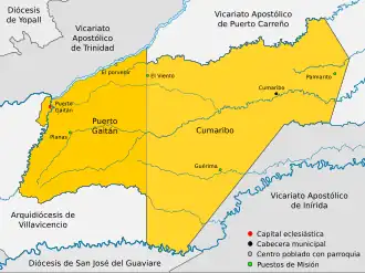 Apostolisch vicariaat Puerto Gaitán
