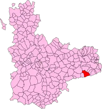 Kaart van Campaspero